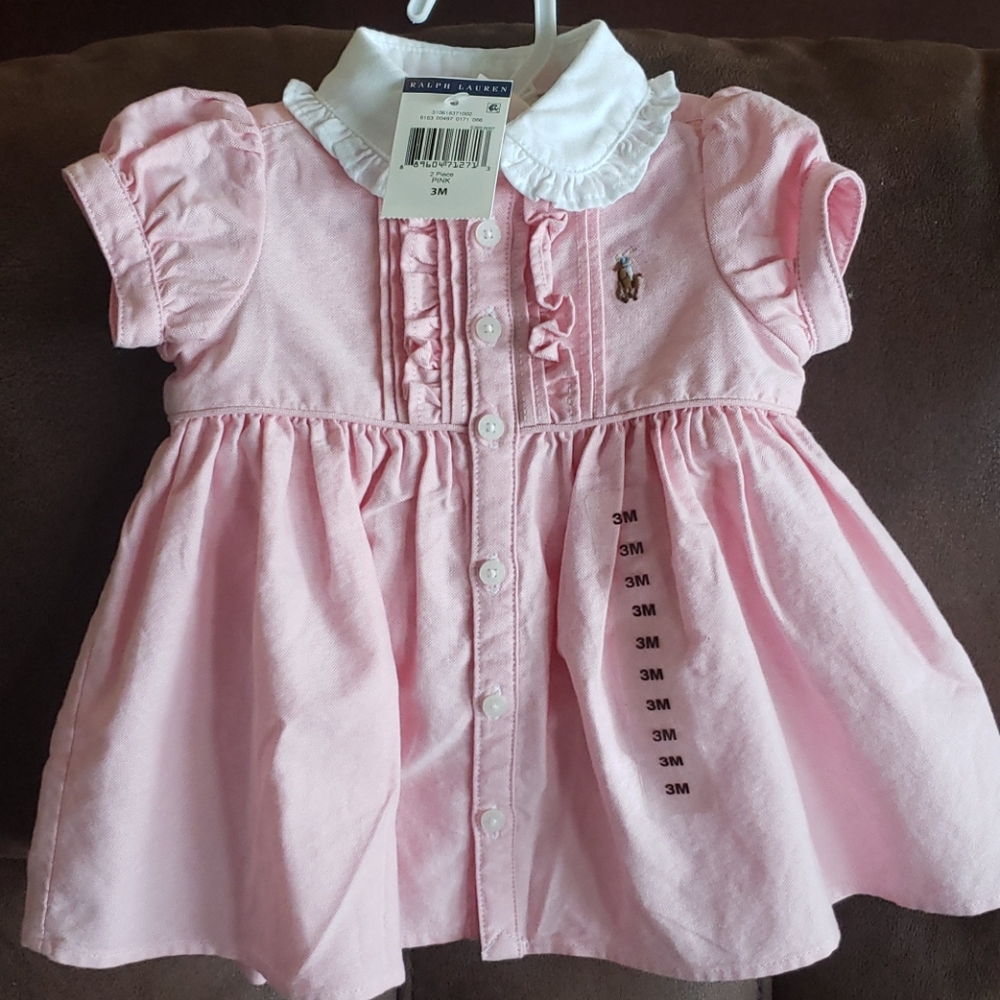 Pink Ralph Lauren Baby girl dress